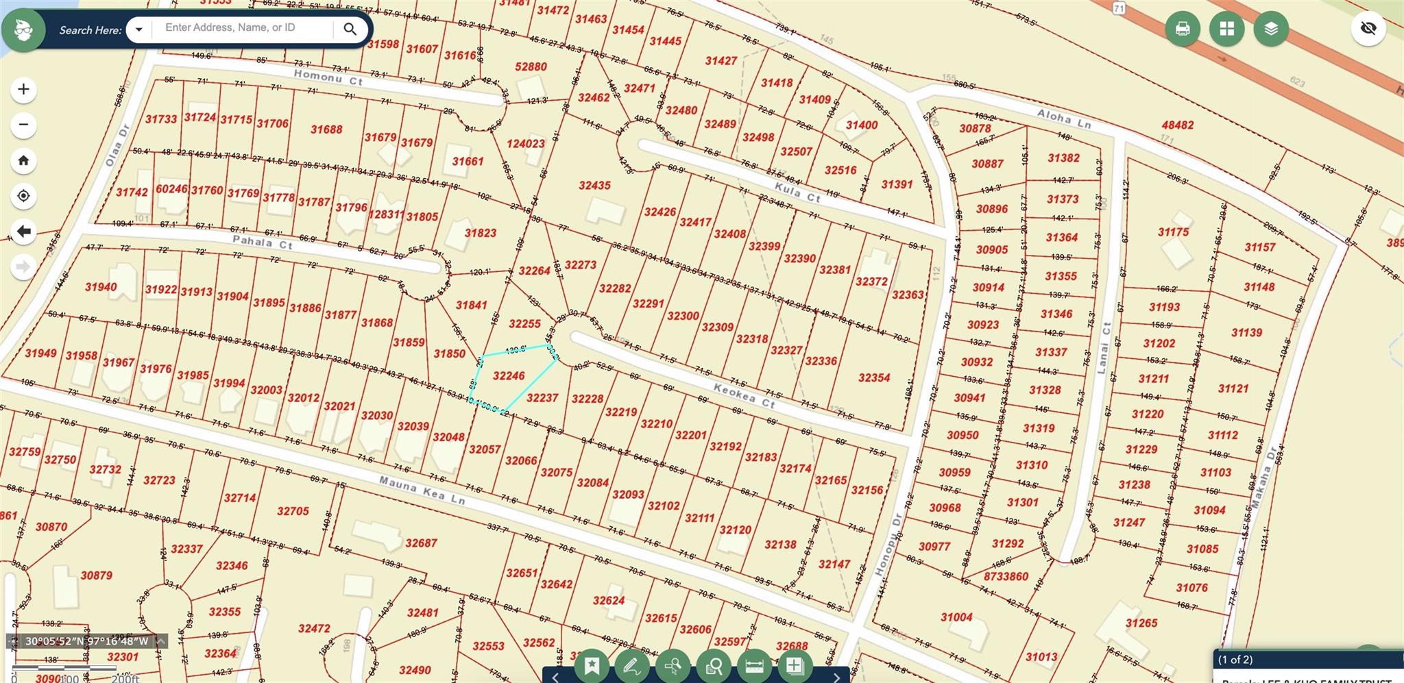 LOT 177 R32246 Keo Kea CT, Bastrop, TX 78602