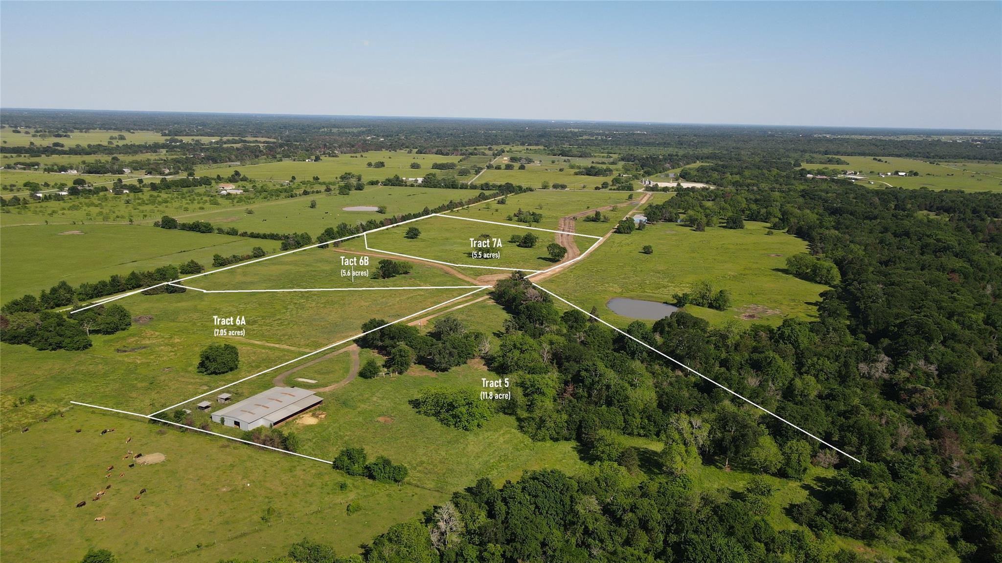 TBD Hudson Farms Road Tract 7a #5.501 acres, Franklin, TX 77859