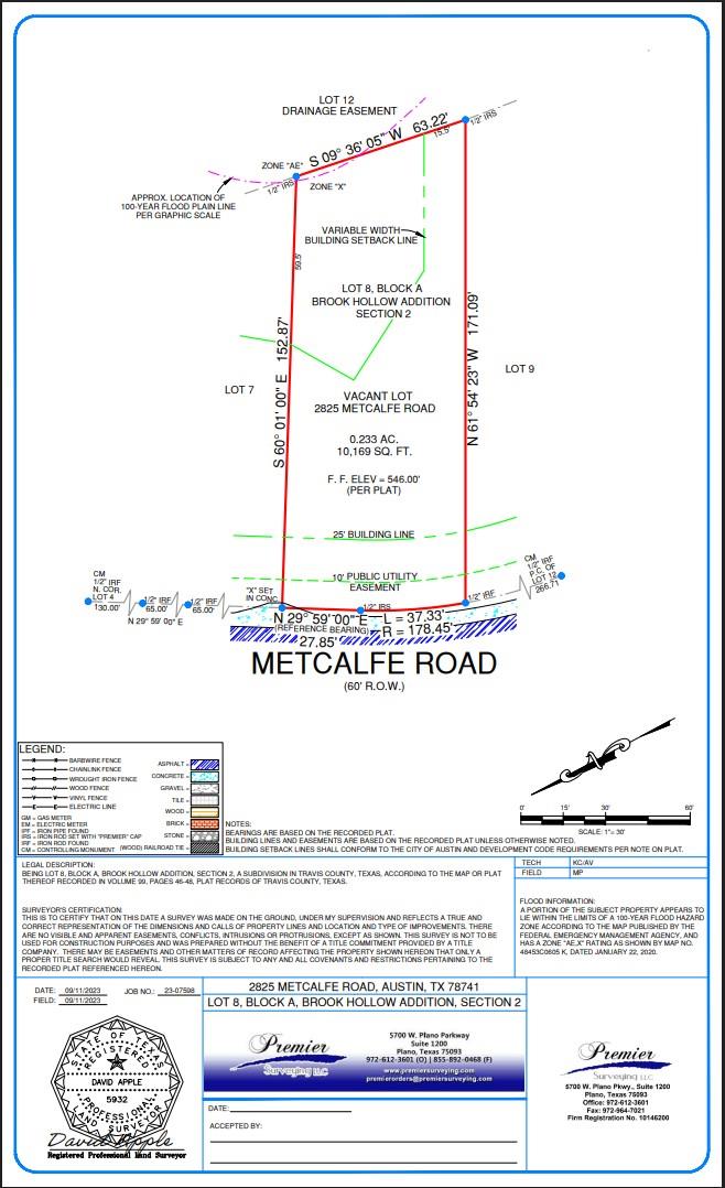 2825 Metcalfe RD, Austin, TX 78741
