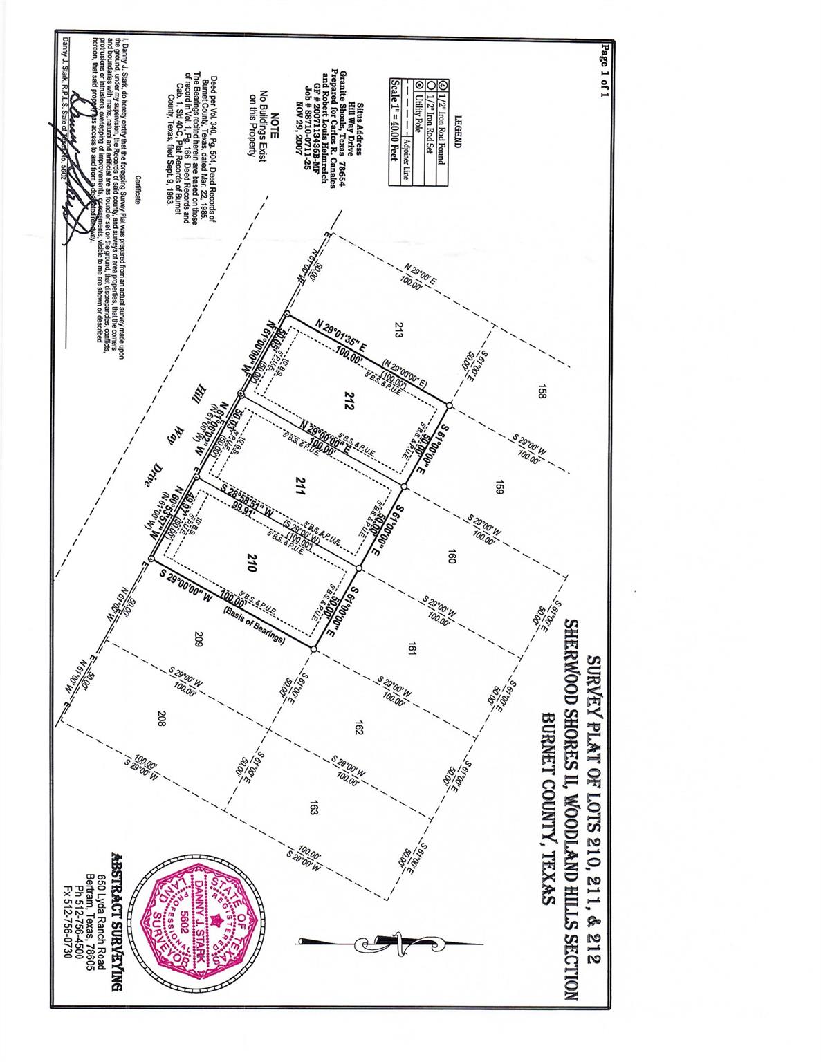 TBD Hill Way DR, Granite Shoals, TX 78654