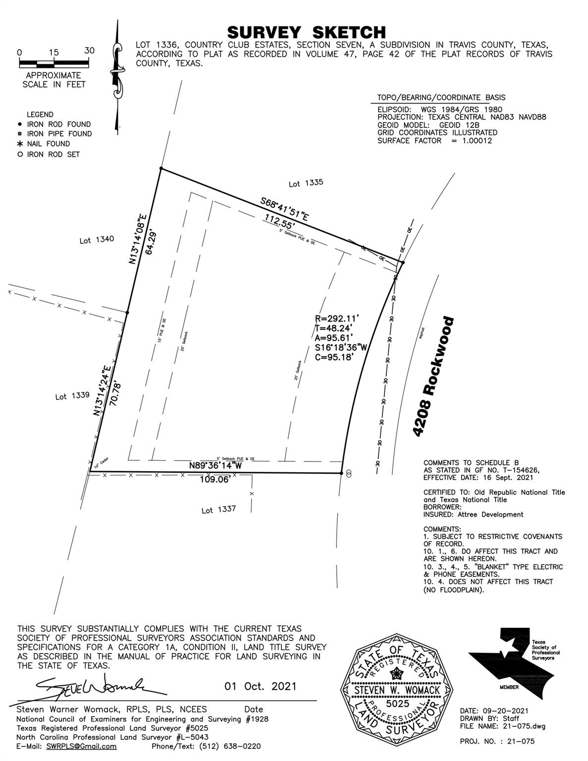 4208 Rockwood DR, Lago Vista, TX 78645