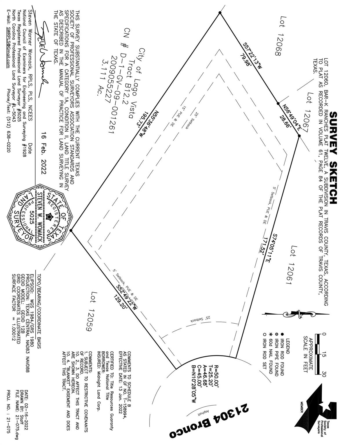 21304 Bronco CV, Lago Vista, TX 78645