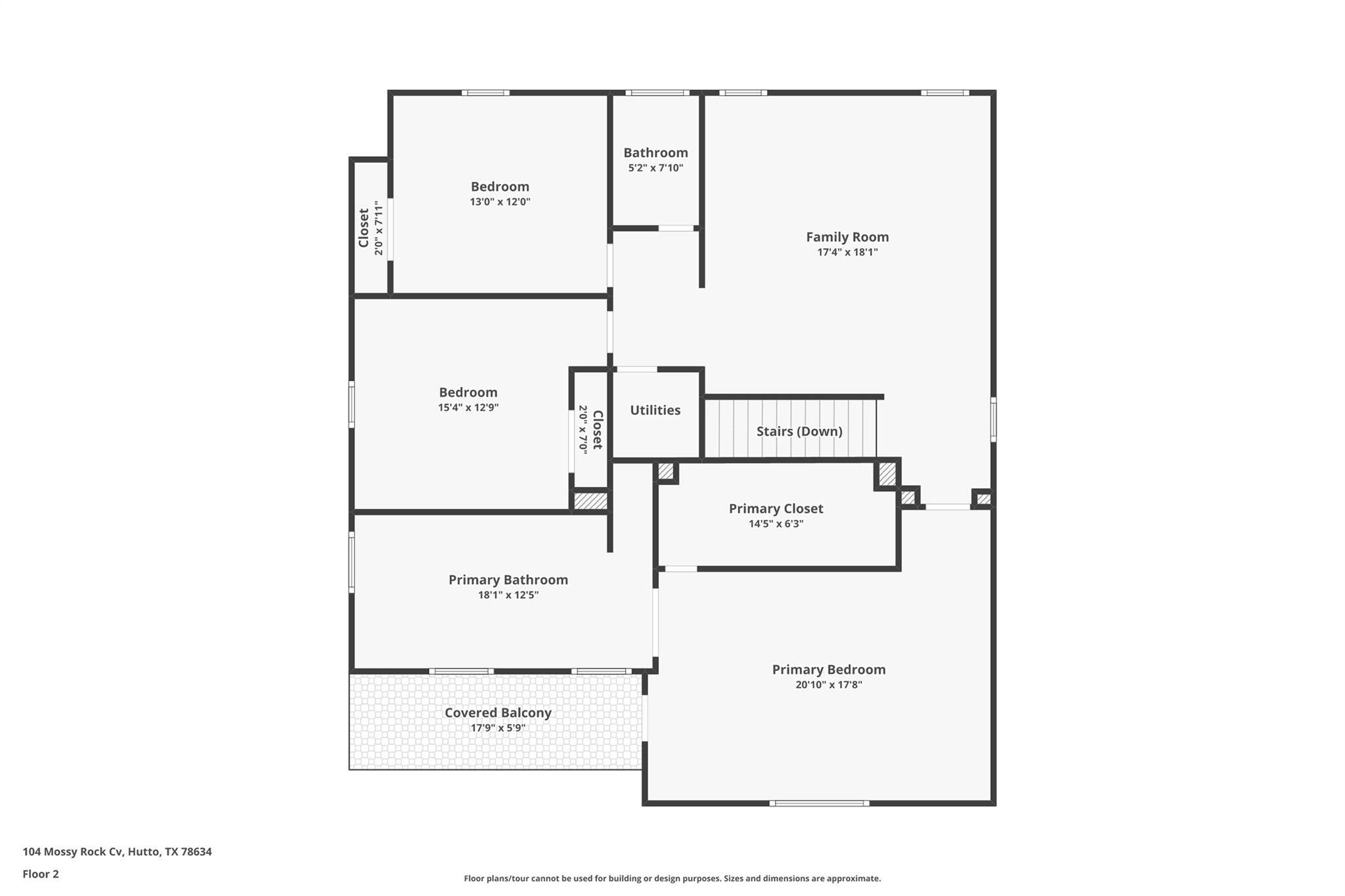 104 Mossy Rock CV, Hutto, TX 78634
