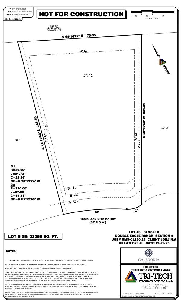 108 Black Kite CT, Cedar Creek, TX 78612