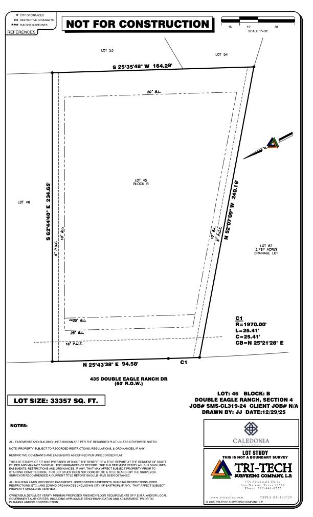 435 Double Eagle Ranch DR, Cedar Creek, TX 78612