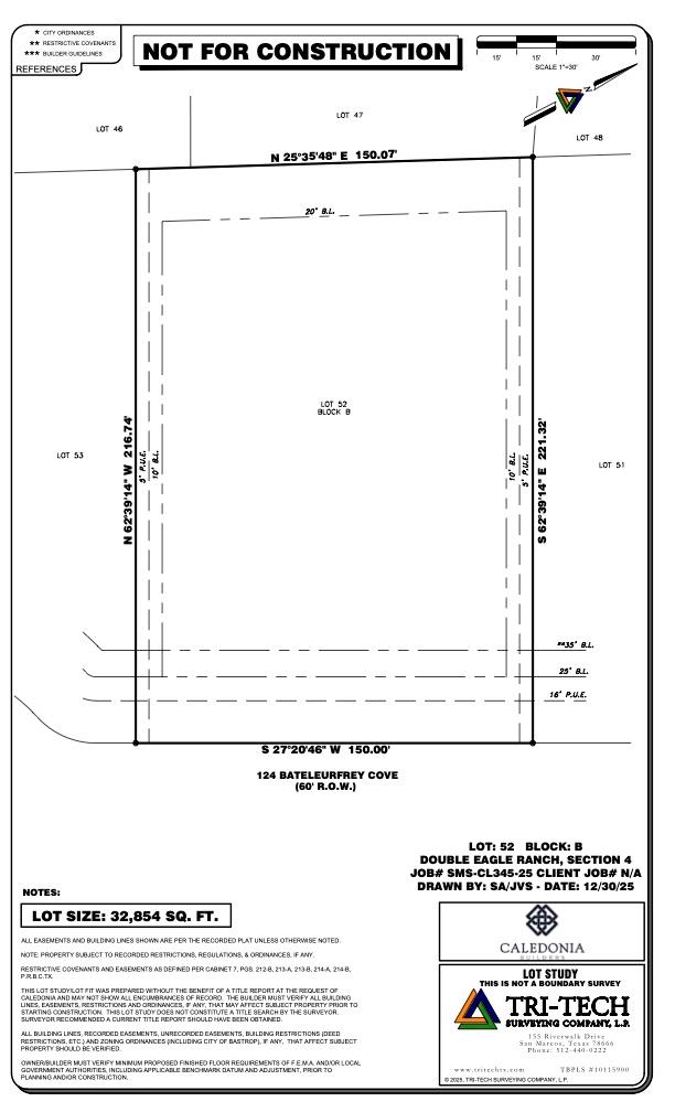 124 Bateleurfrey CV, Cedar Creek, TX 78612