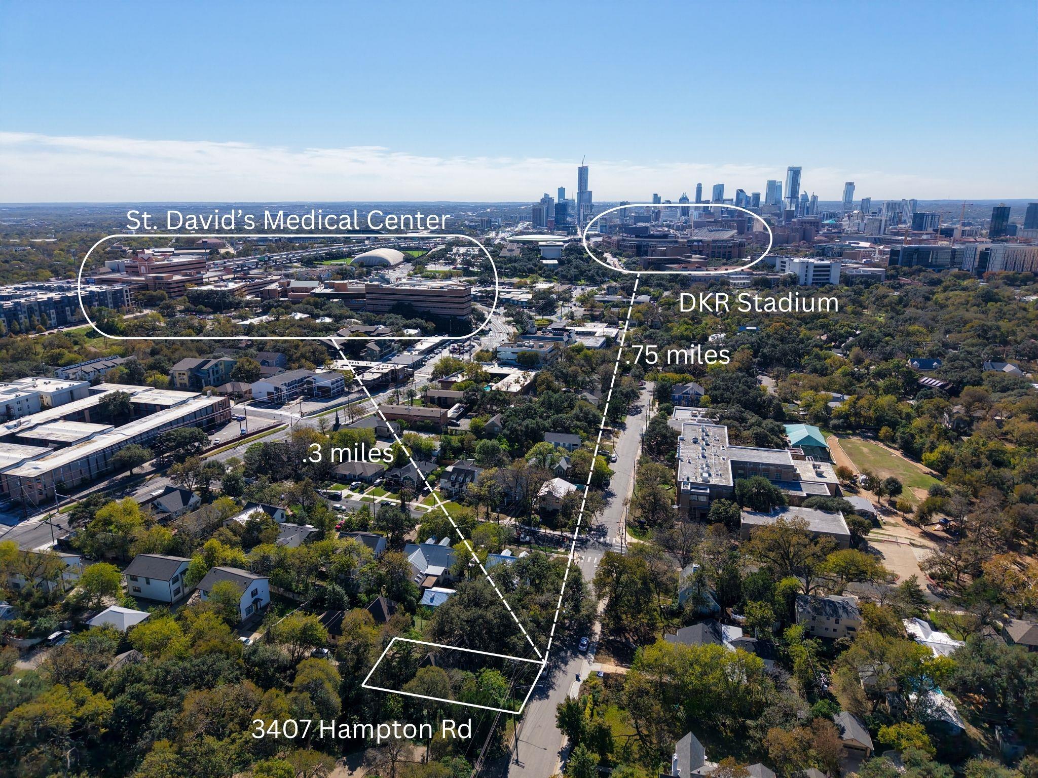 3407 Hampton RD #A and B, Austin, TX 78705