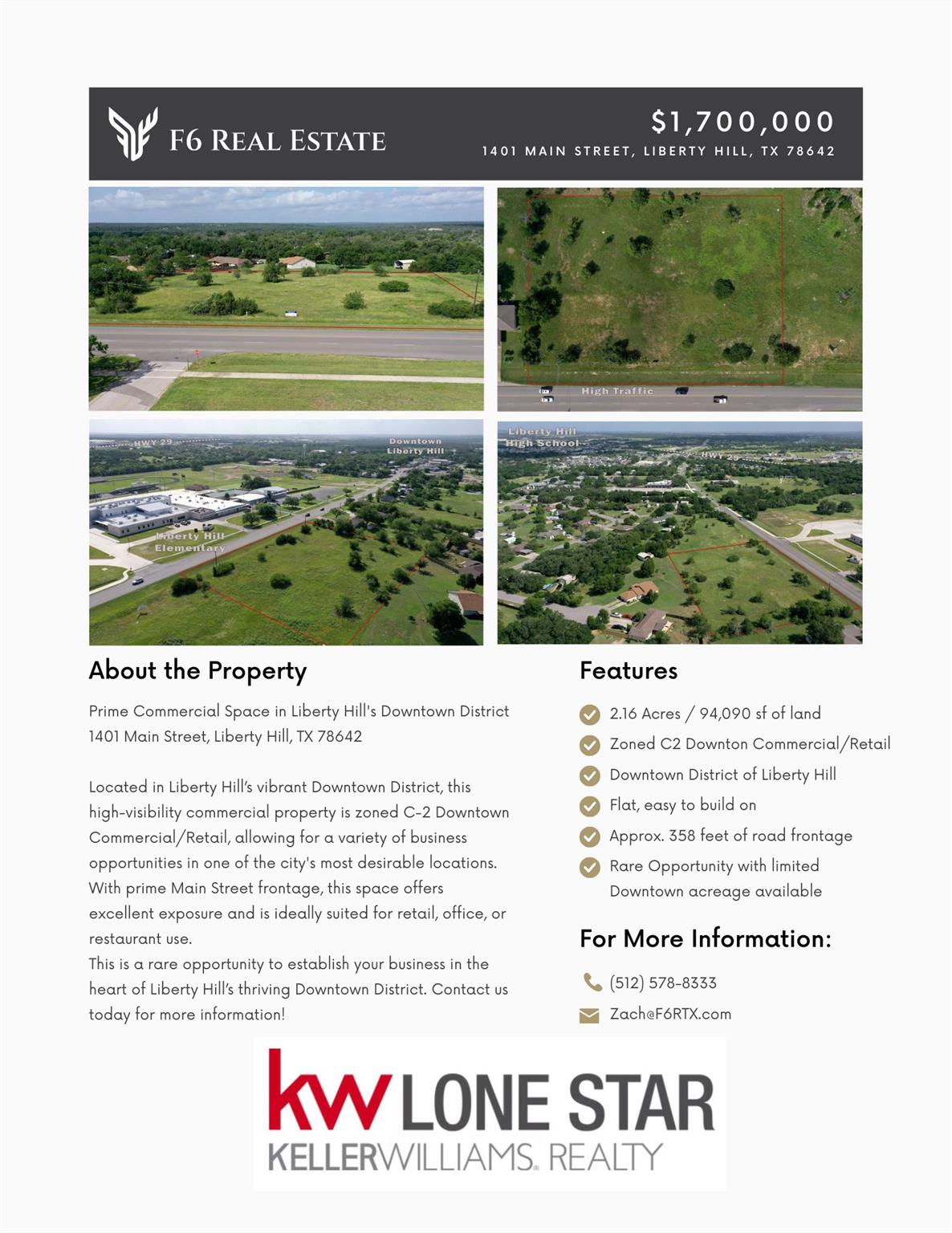 1401 Main ST, Liberty Hill, TX 78642