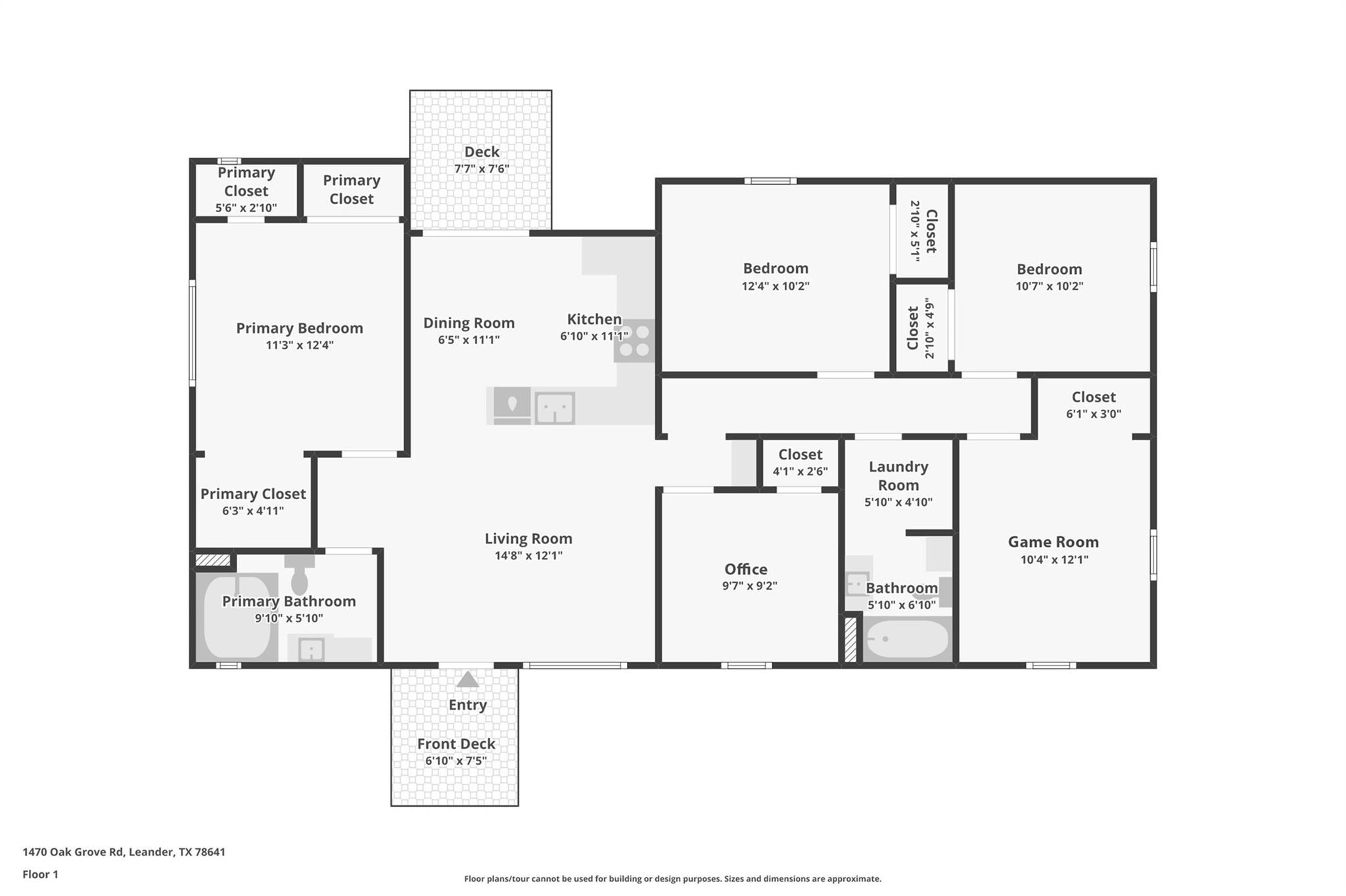 1470 Oak Grove RD, Leander, TX 78641