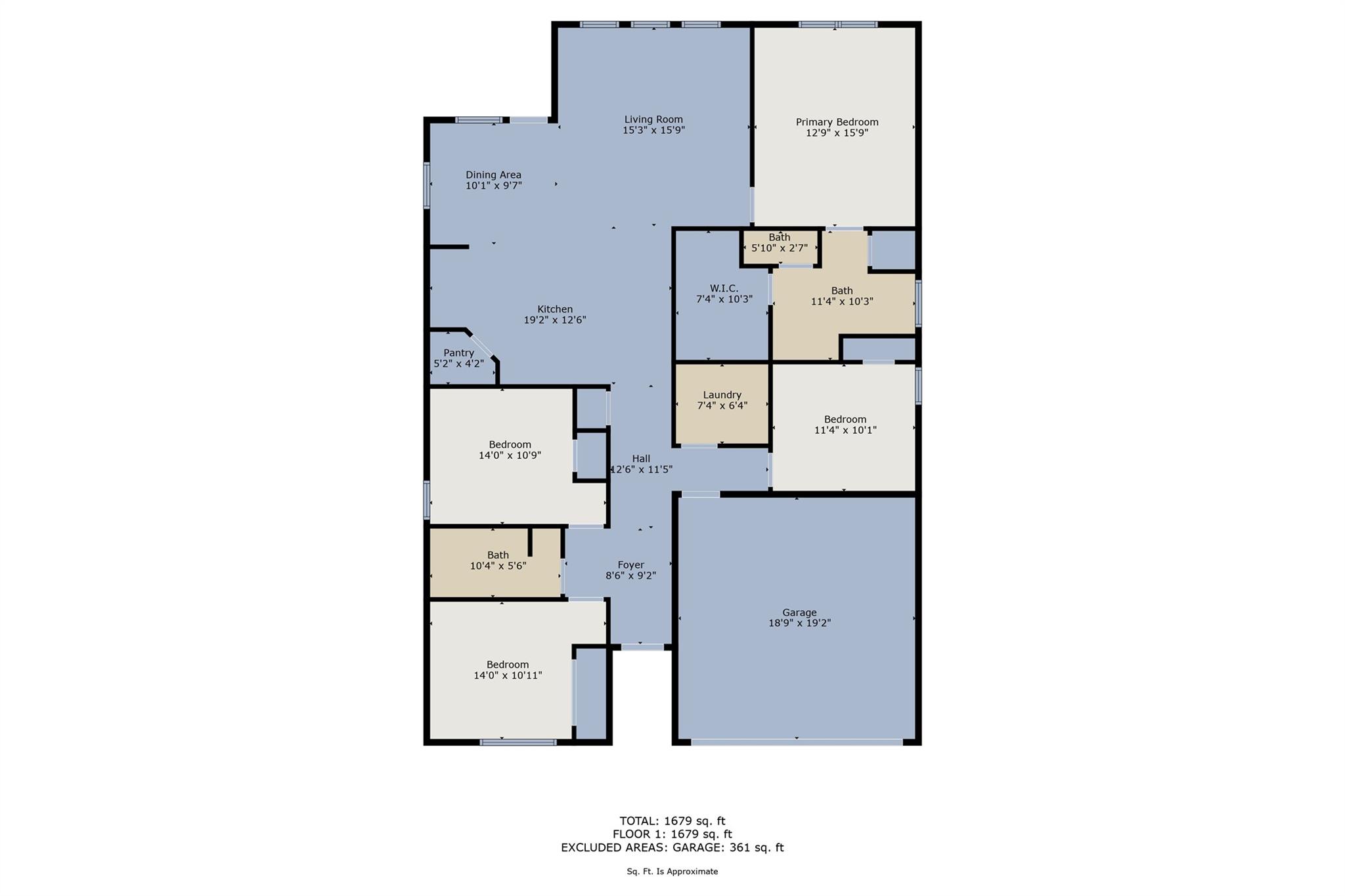 208 Greens Bayou TRL, Hutto, TX 78634