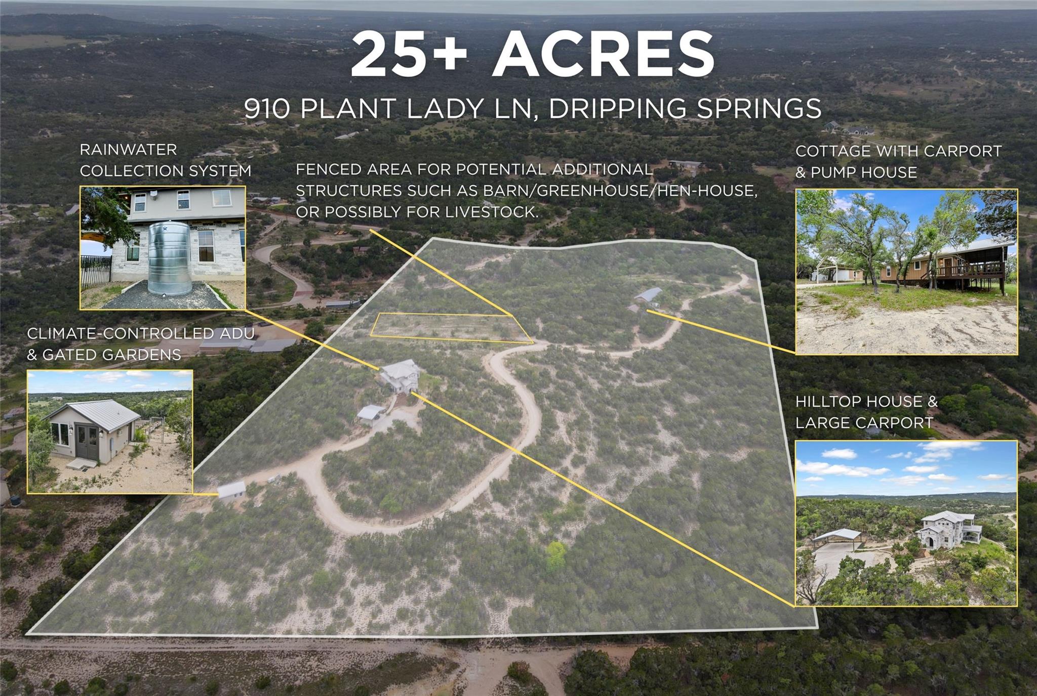 910 Plant Lady LN, Dripping Springs, TX 78620