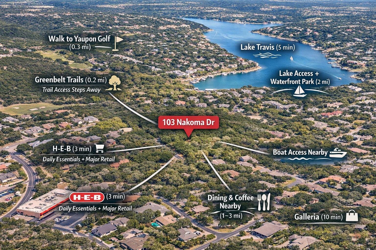 103 Nakoma DR, Lakeway, TX 78734