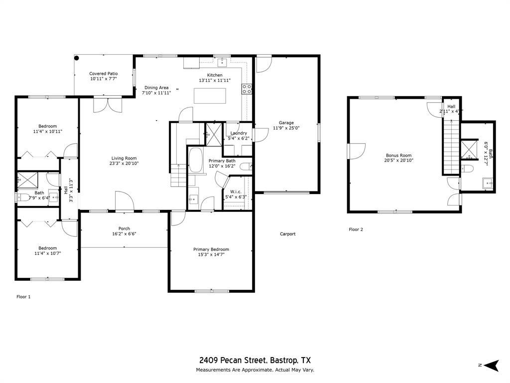 2409 Pecan ST, Bastrop, TX 78602
