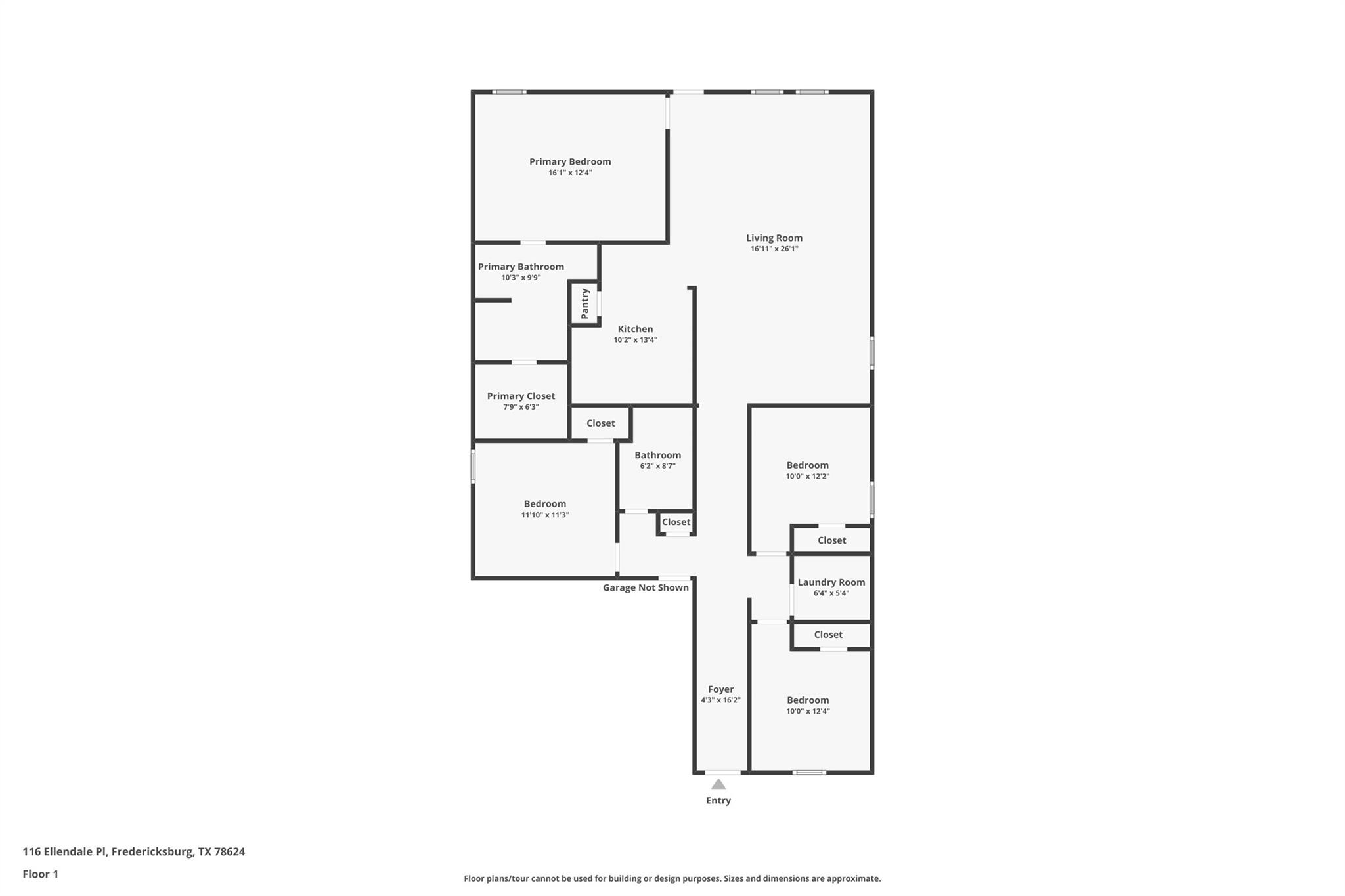 116 Ellendale PL, Fredericksburg, TX 78624