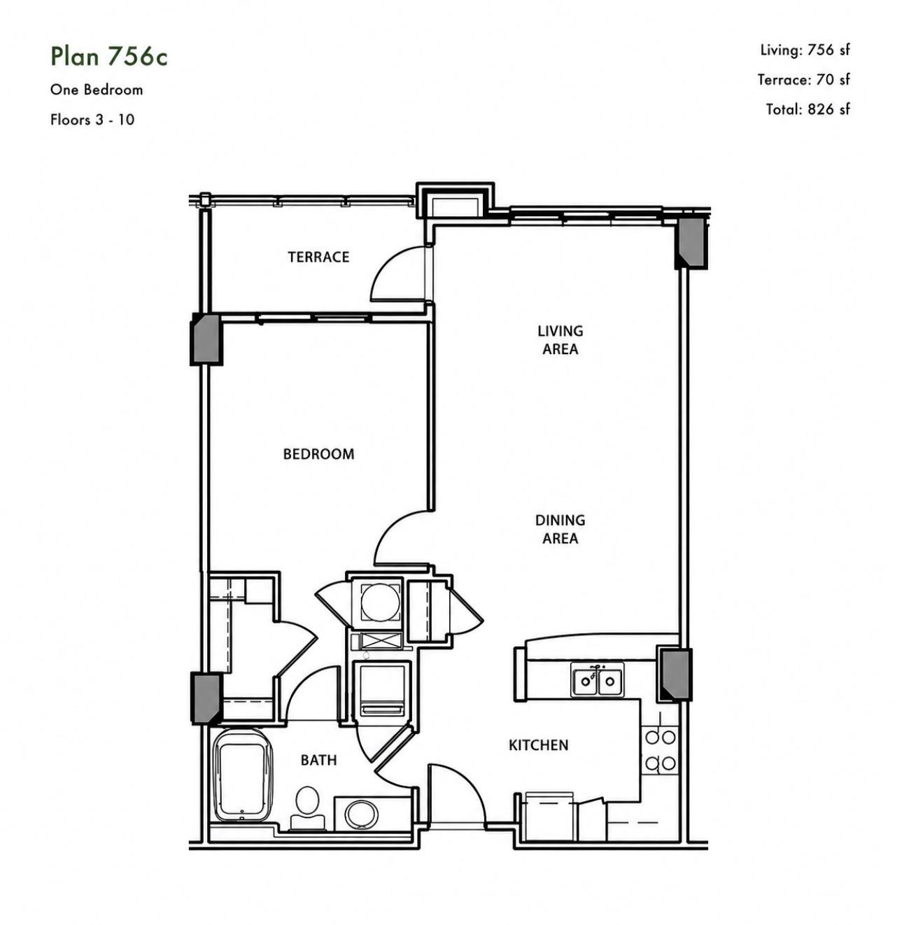 54 Rainey ST #811, Austin, TX 78701