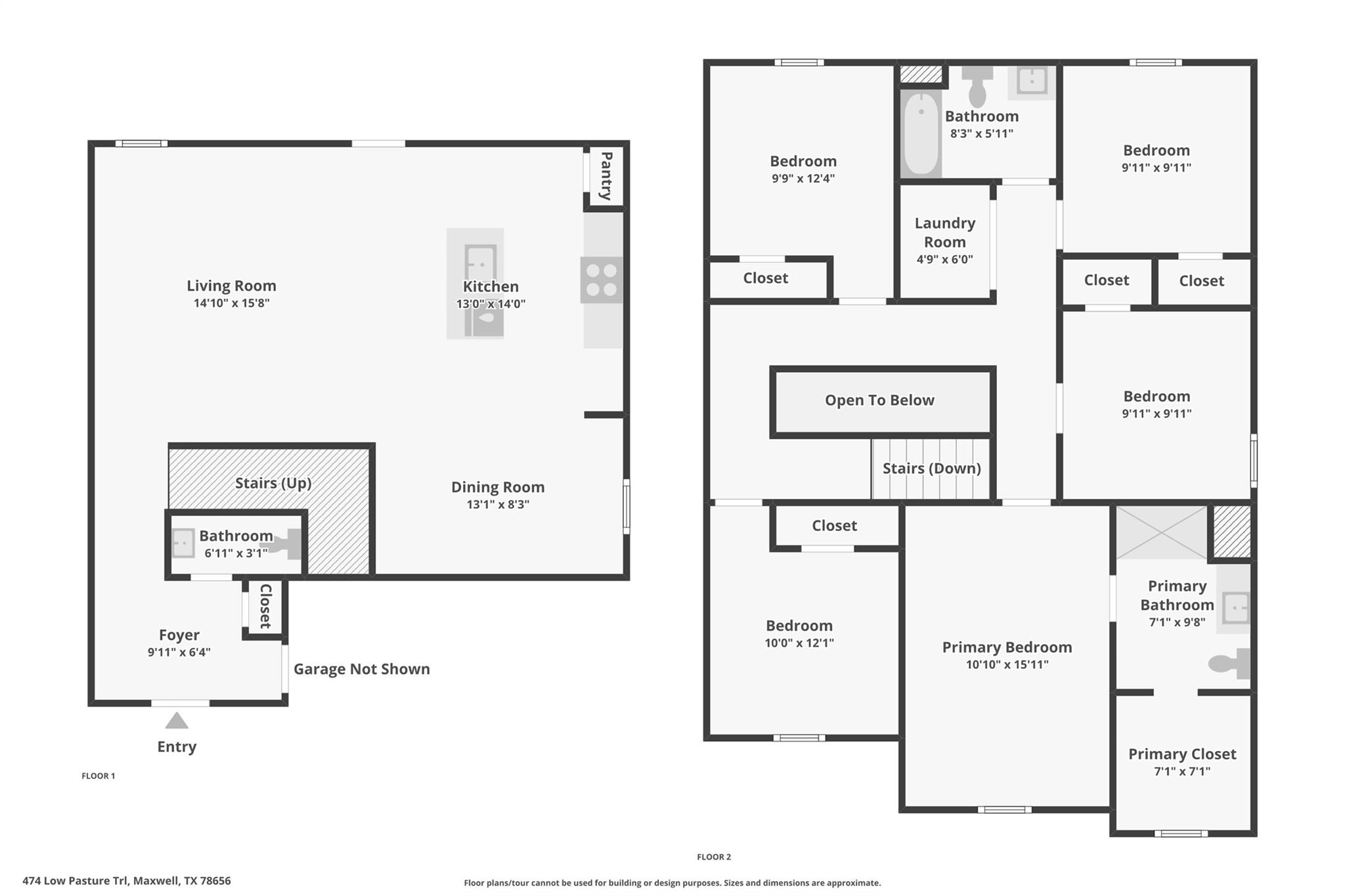 474 Low Pasture TRL, Maxwell, TX 78656