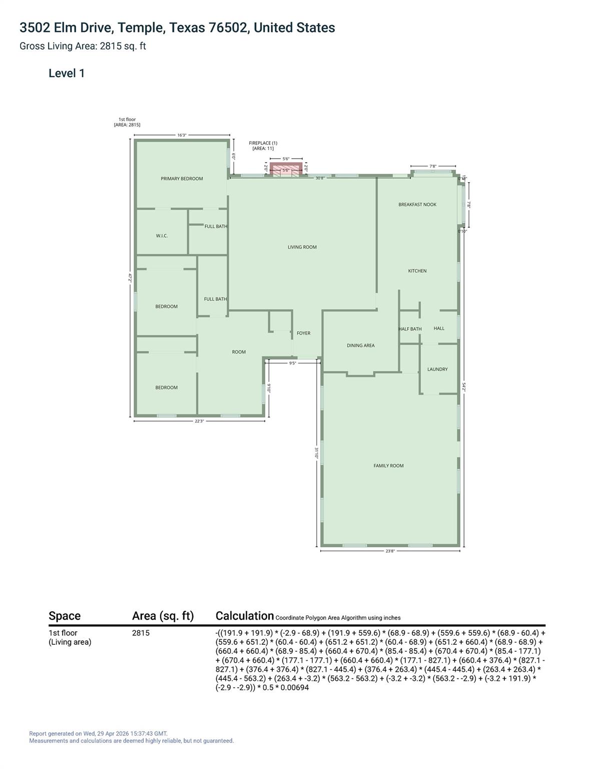 3502 Elm DR, Temple, TX 76502