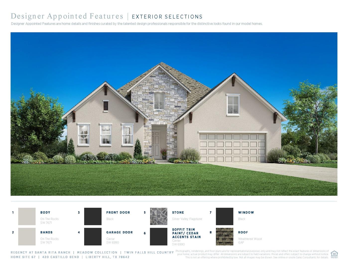 420 Castillo BND, Liberty Hill, TX 78642