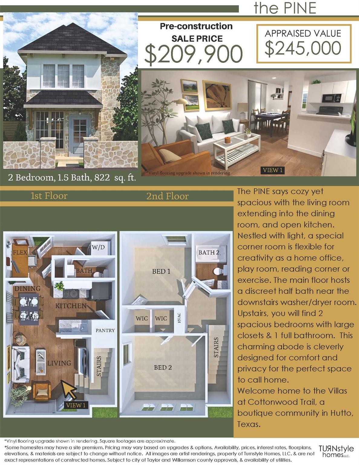 99 Mager LN #F, Hutto, TX 78634