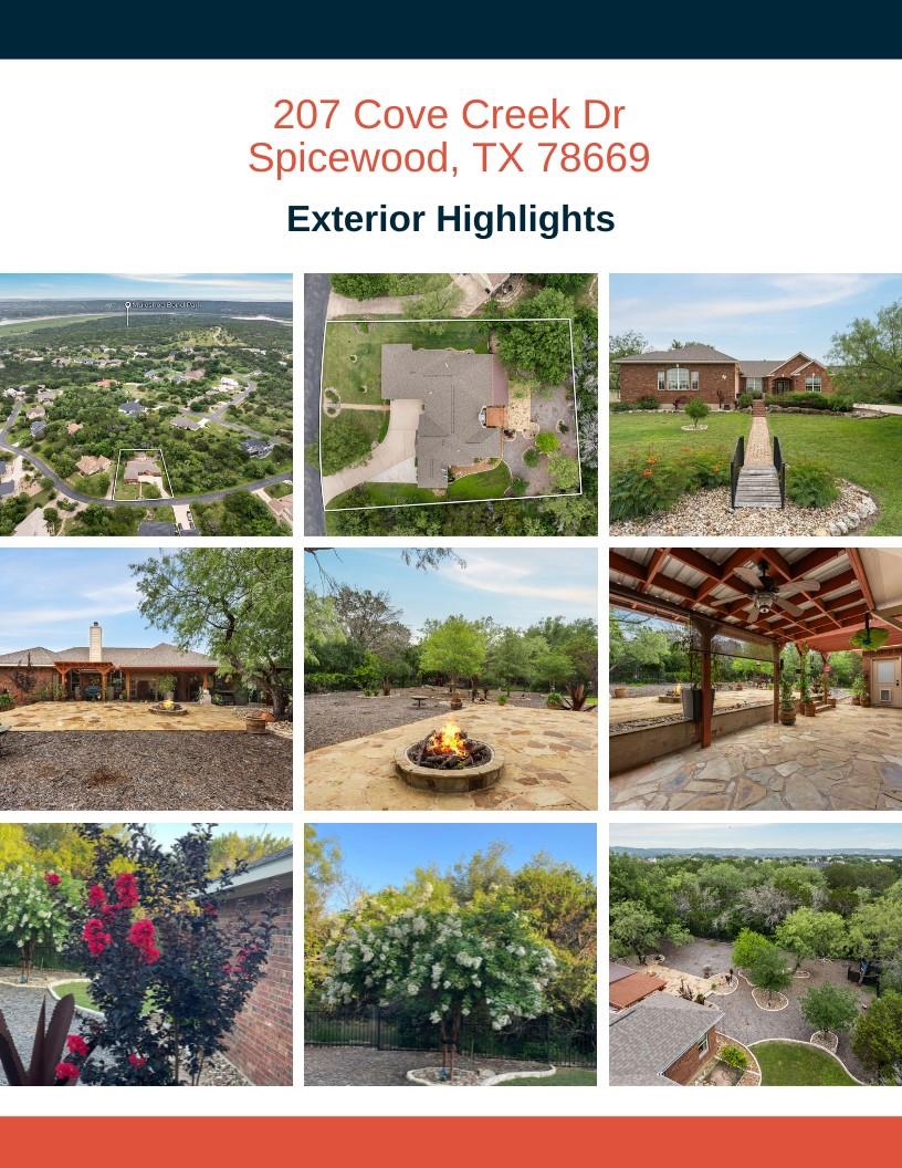 207 Cove Creek DR, Spicewood, TX 78669