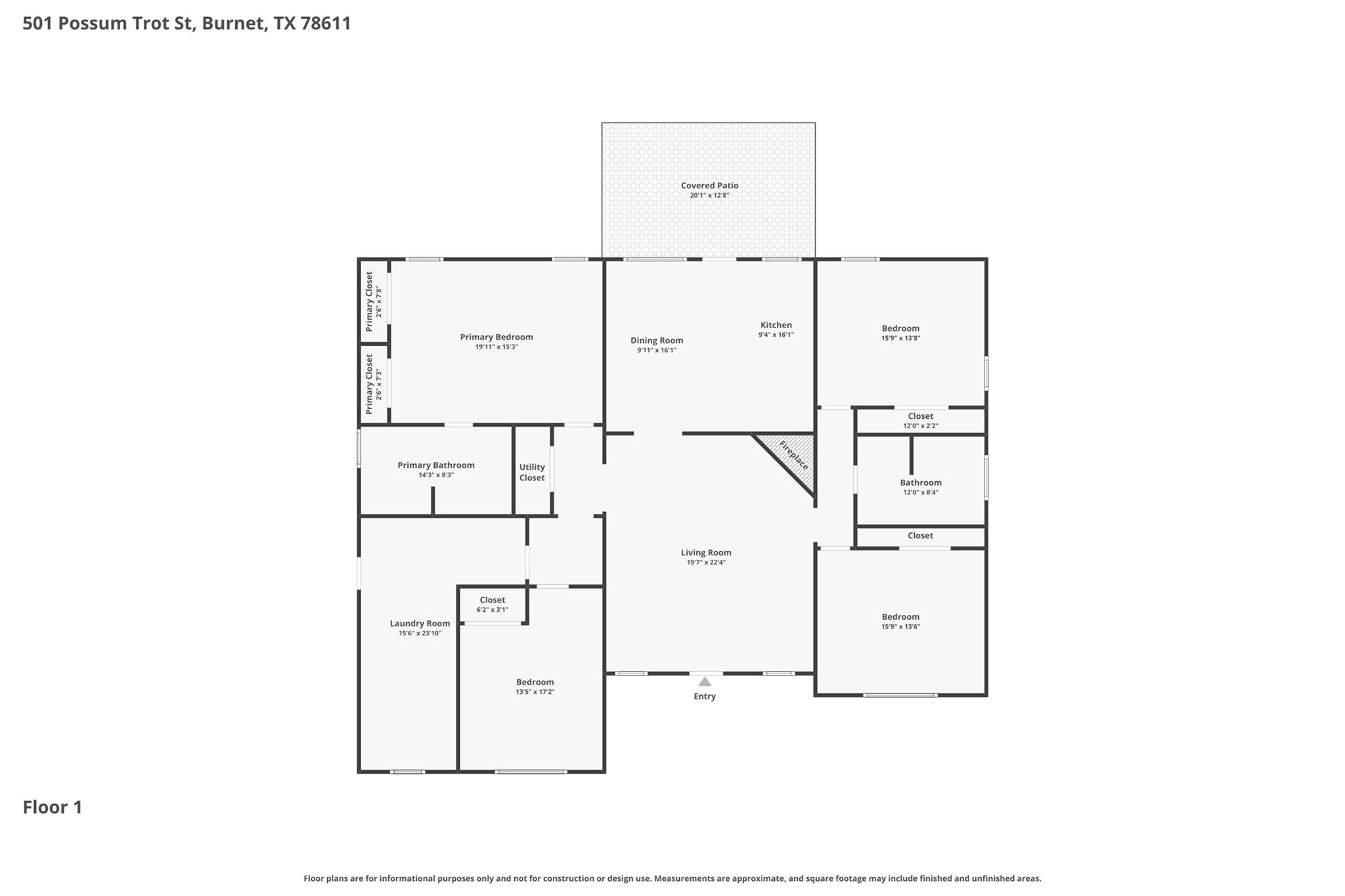 501 Possum Trot ST, Burnet, TX 78611