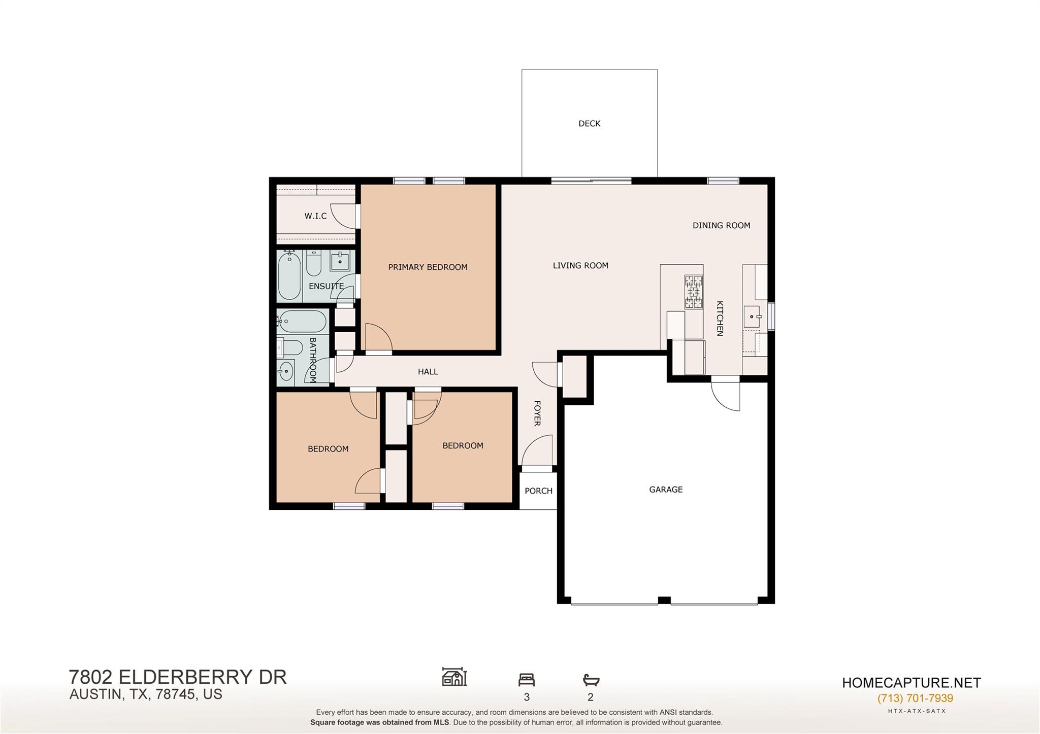 7802 Elderberry DR, Austin, TX 78745
