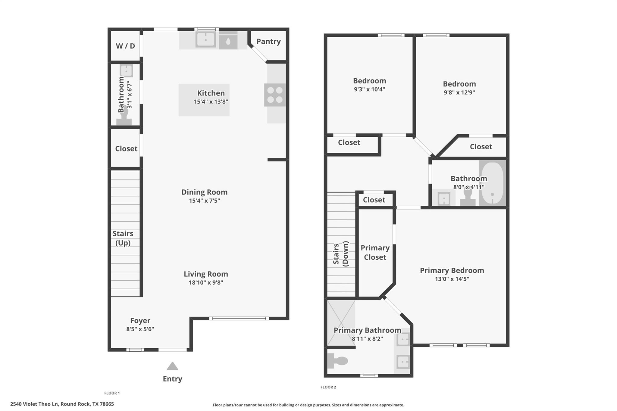 2540 Violet Theo LN, Round Rock, TX 78665