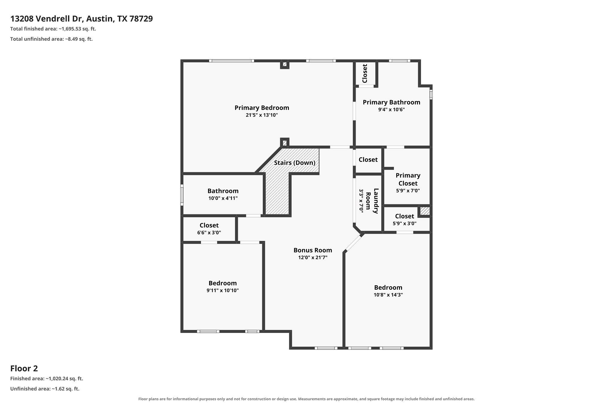 13208 Vendrell DR, Austin, TX 78729