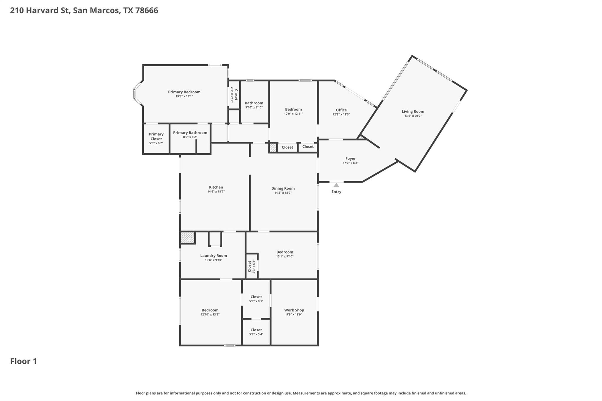 210 Harvard ST, San Marcos, TX 78666
