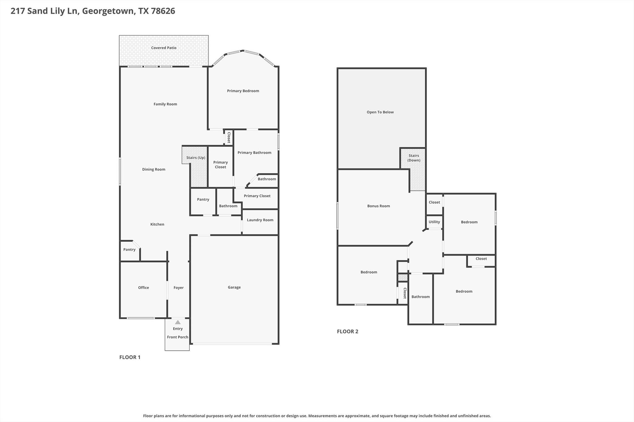 217 Sand Lily LN, Georgetown, TX 78626