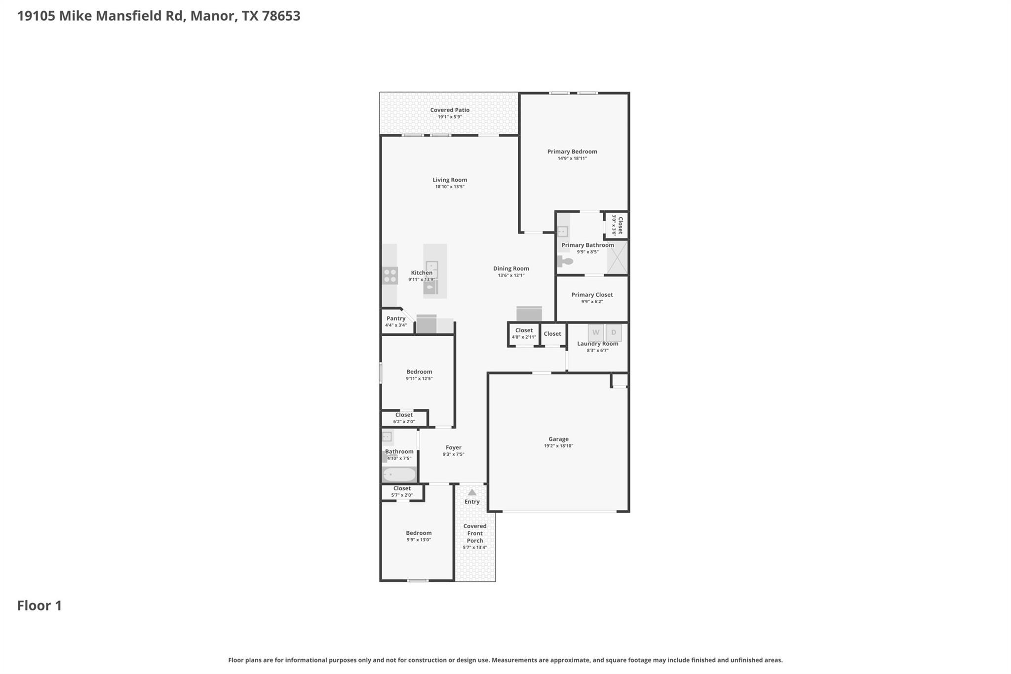 19105 Mike Mansfield RD, Manor, TX 78653