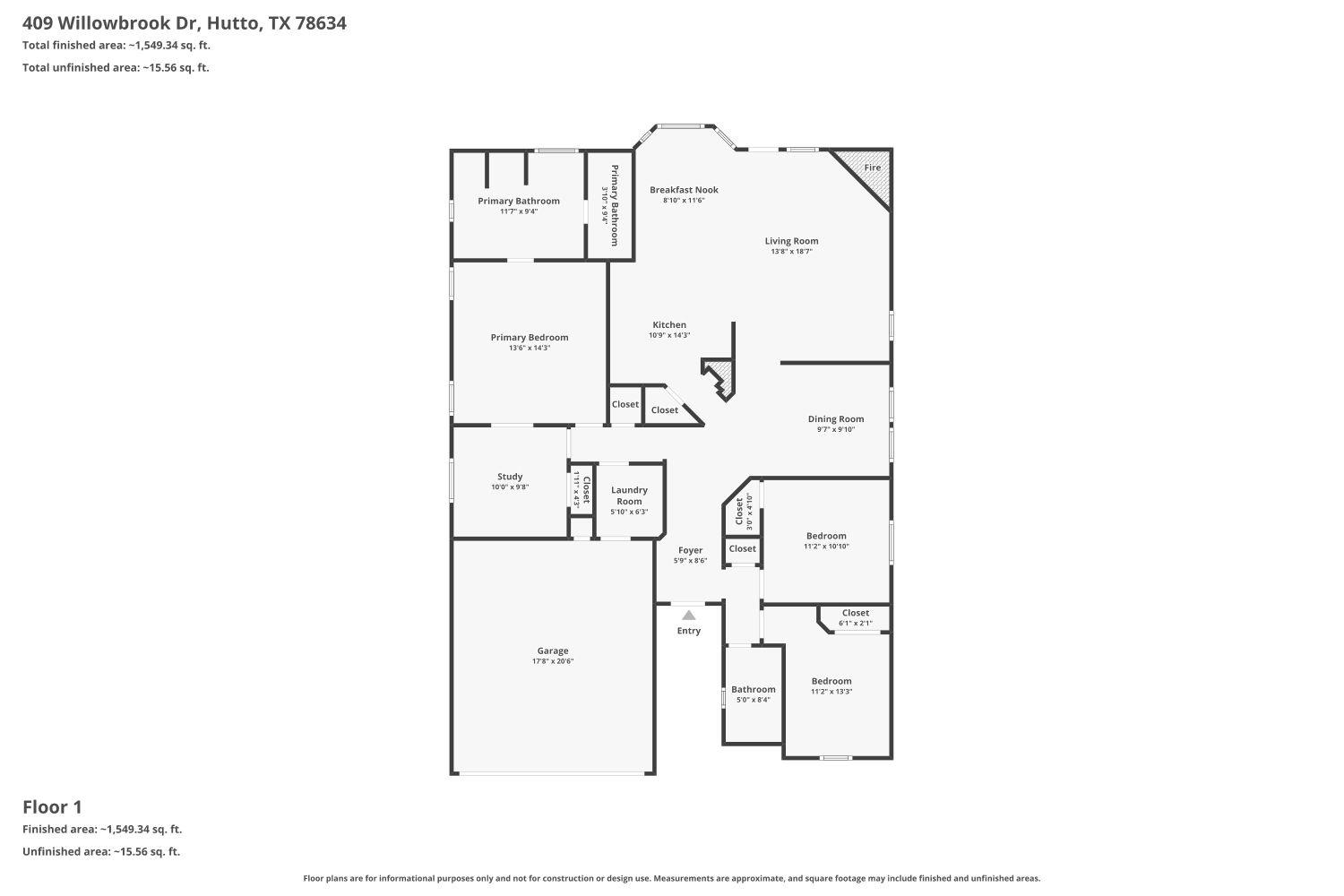 409 Willowbrook DR, Hutto, TX 78634