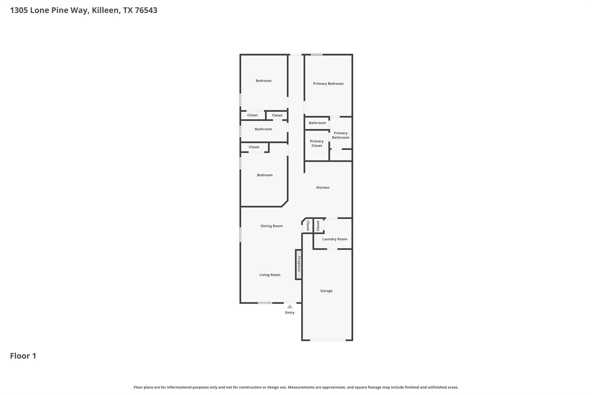 1305 Lone Pine Way, Killeen, TX 76543