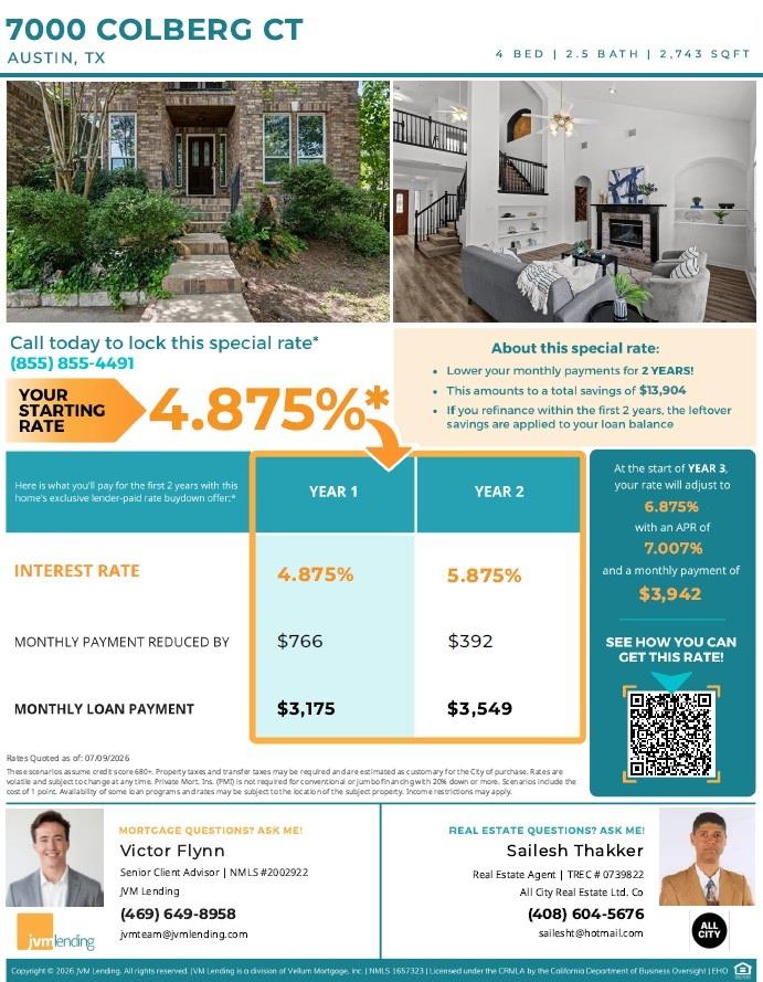7000 Colberg CT, Austin, TX 78749