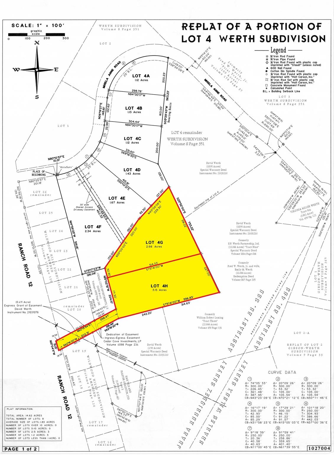 31858 Rr 12 Lot 4H & 4G, Dripping Springs, TX 78620