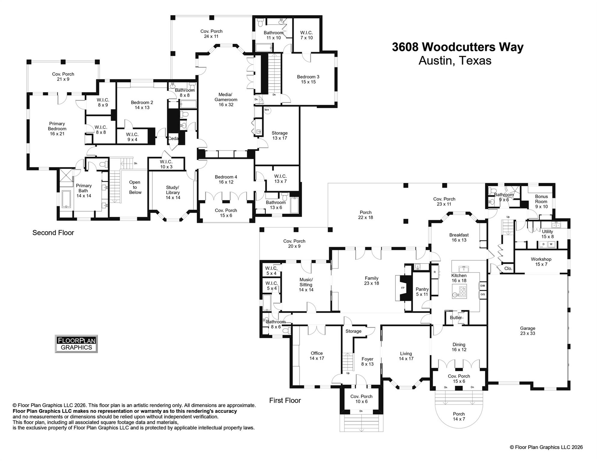 3608 Woodcutters Way, Austin, TX 78746