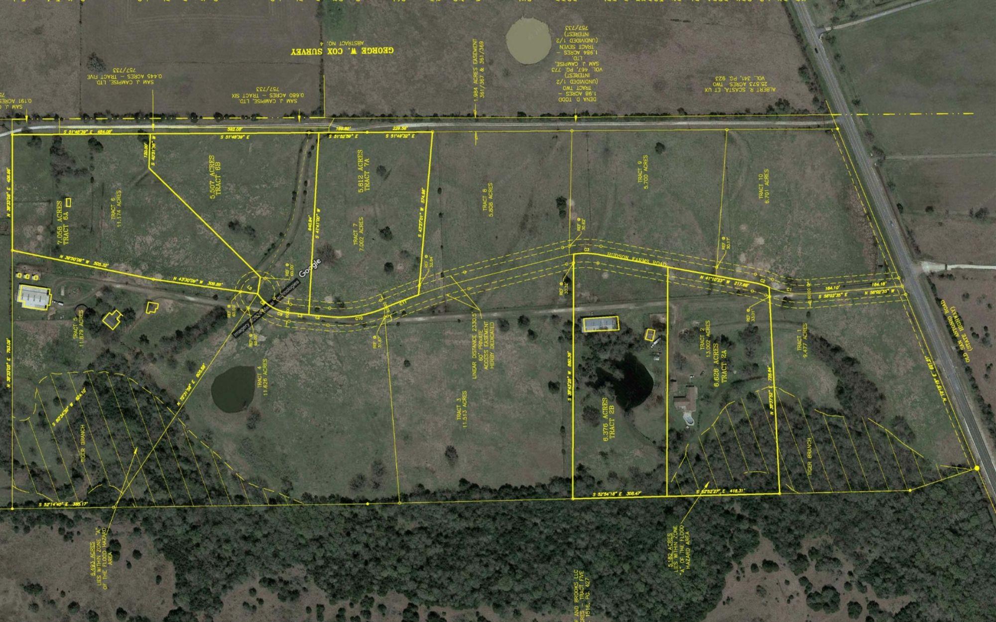 TBD Hudson Farms Road Tract 2b #+/-6.376 acres, Franklin, TX 77859
