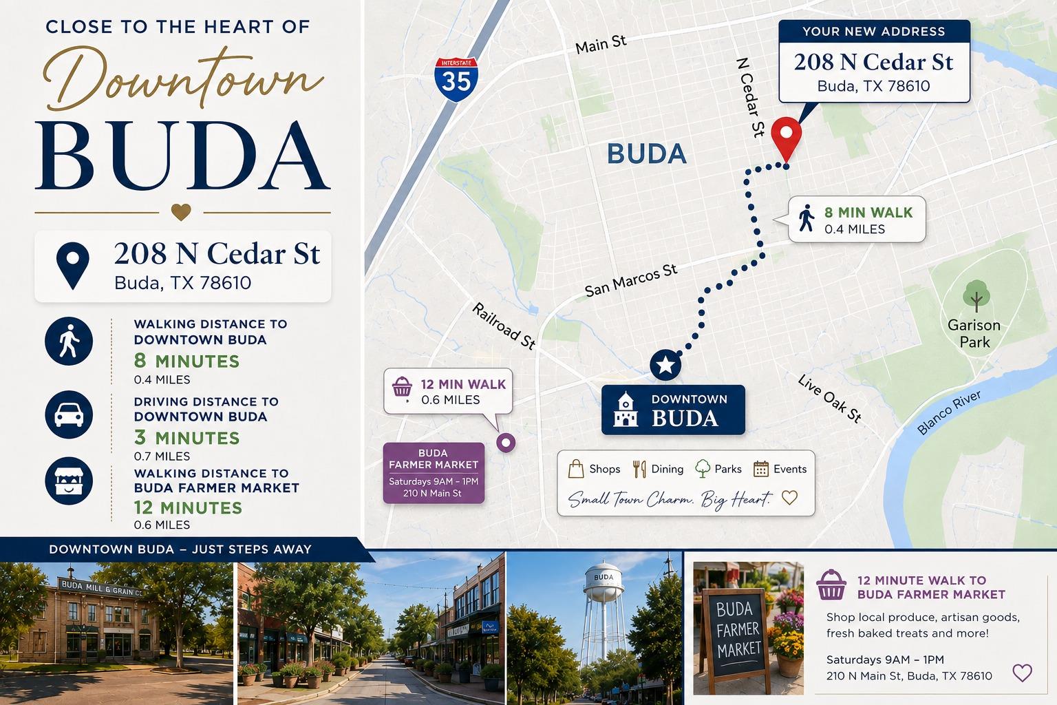 208 N Cedar ST, Buda, TX 78610
