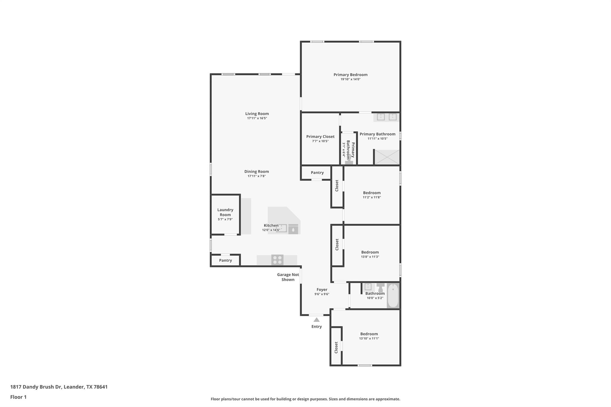 1817 Dandy Brush DR, Leander, TX 78641