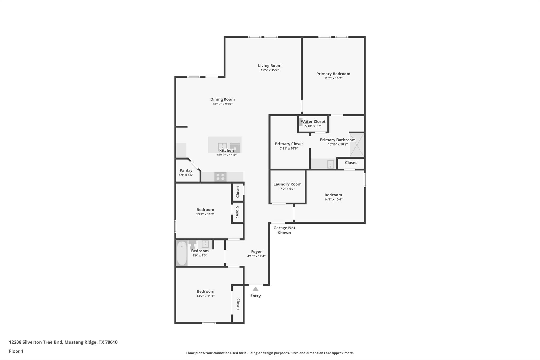 12208 Silverton Tree BND, Mustang Ridge, TX 78610