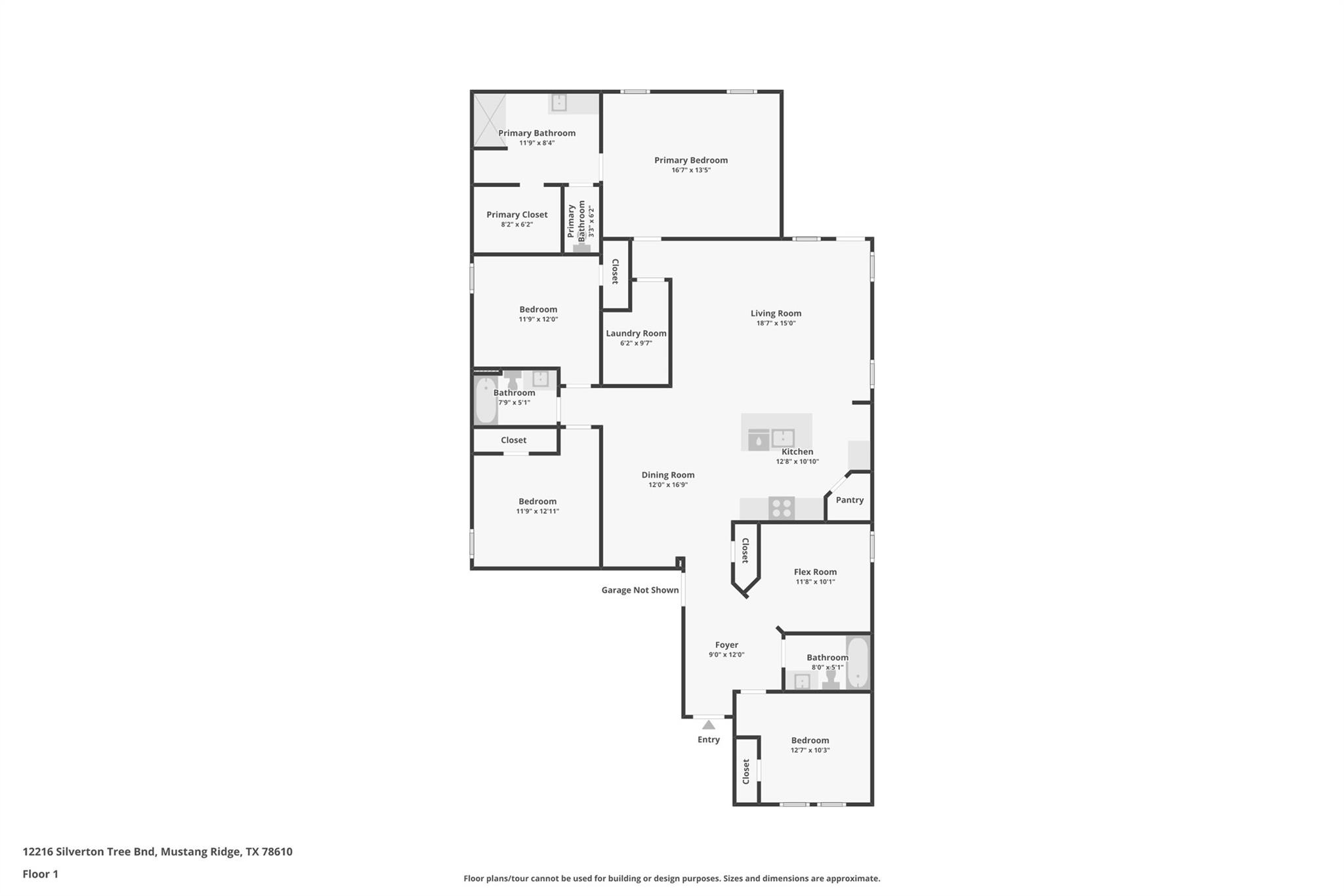 12216 Silverton Tree BND, Mustang Ridge, TX 78610