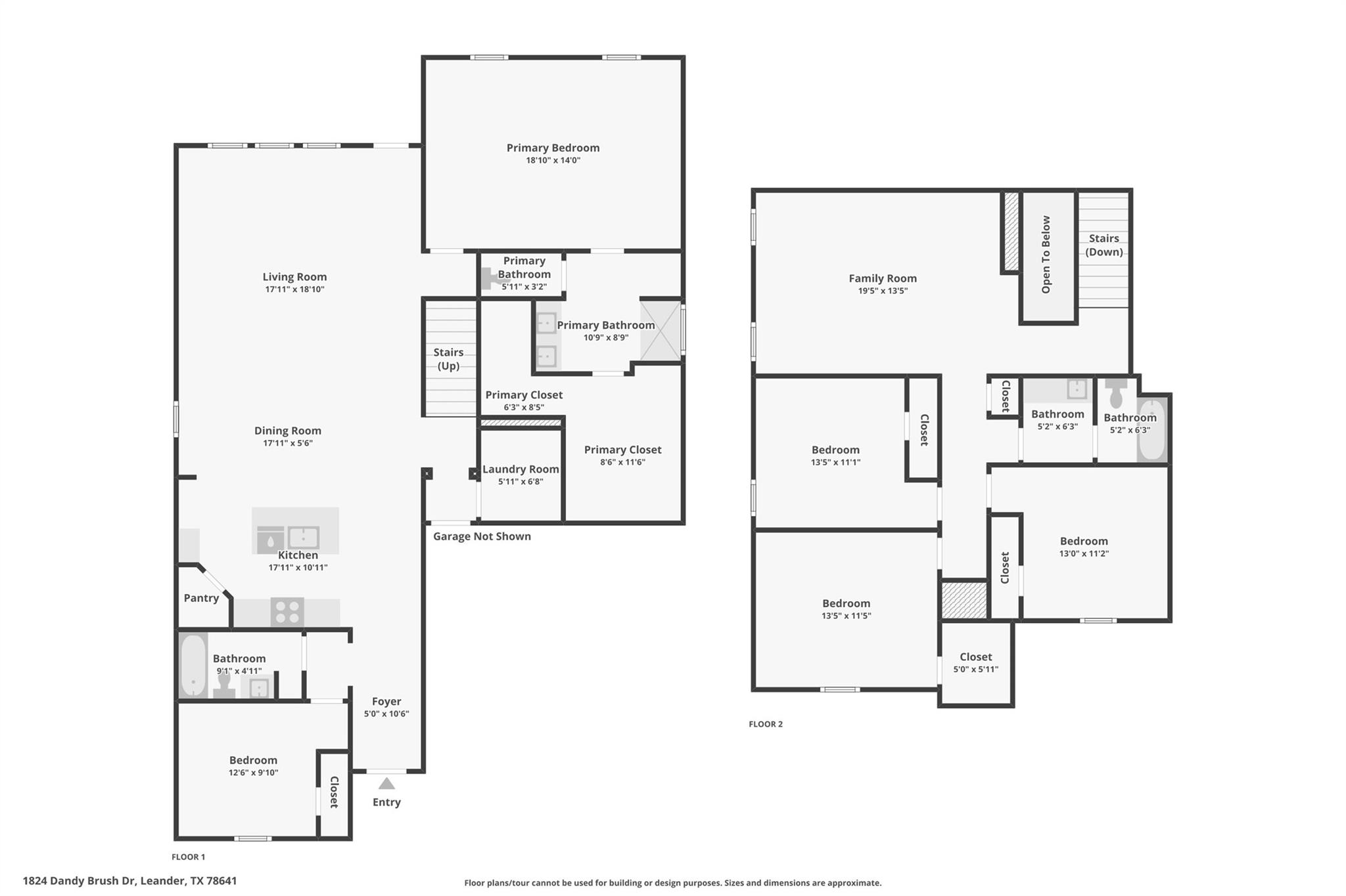 1824 Dandy Brush DR, Georgetown, TX 78641