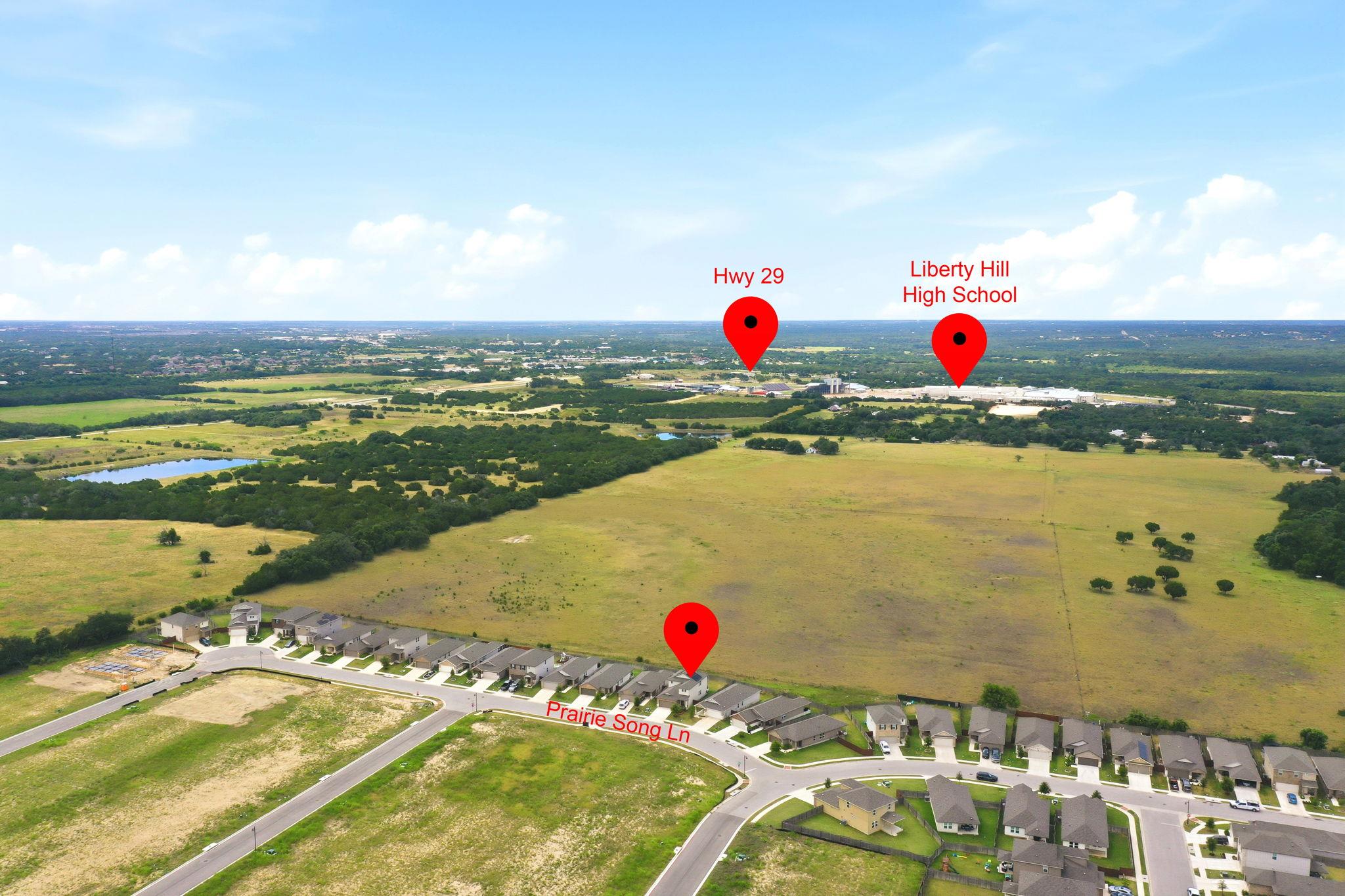 112 Prairie Song LN, Liberty Hill, TX 78642