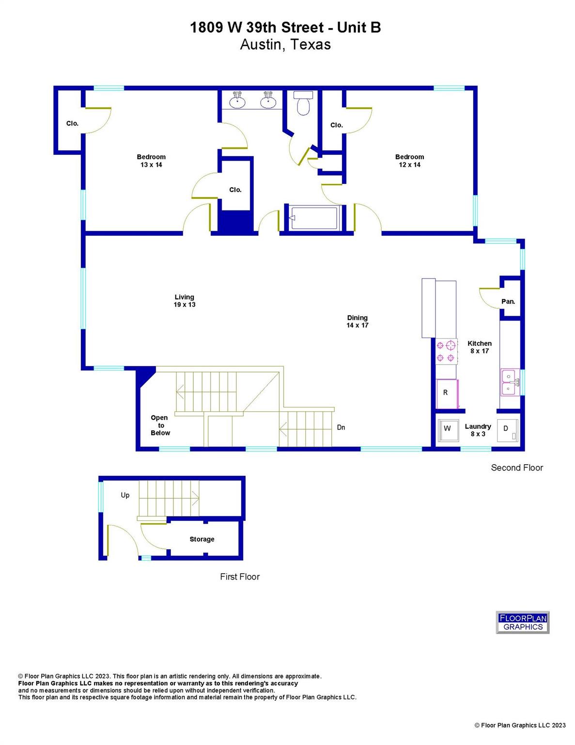 1809 W 39th ST #A/B, Austin, TX 78731