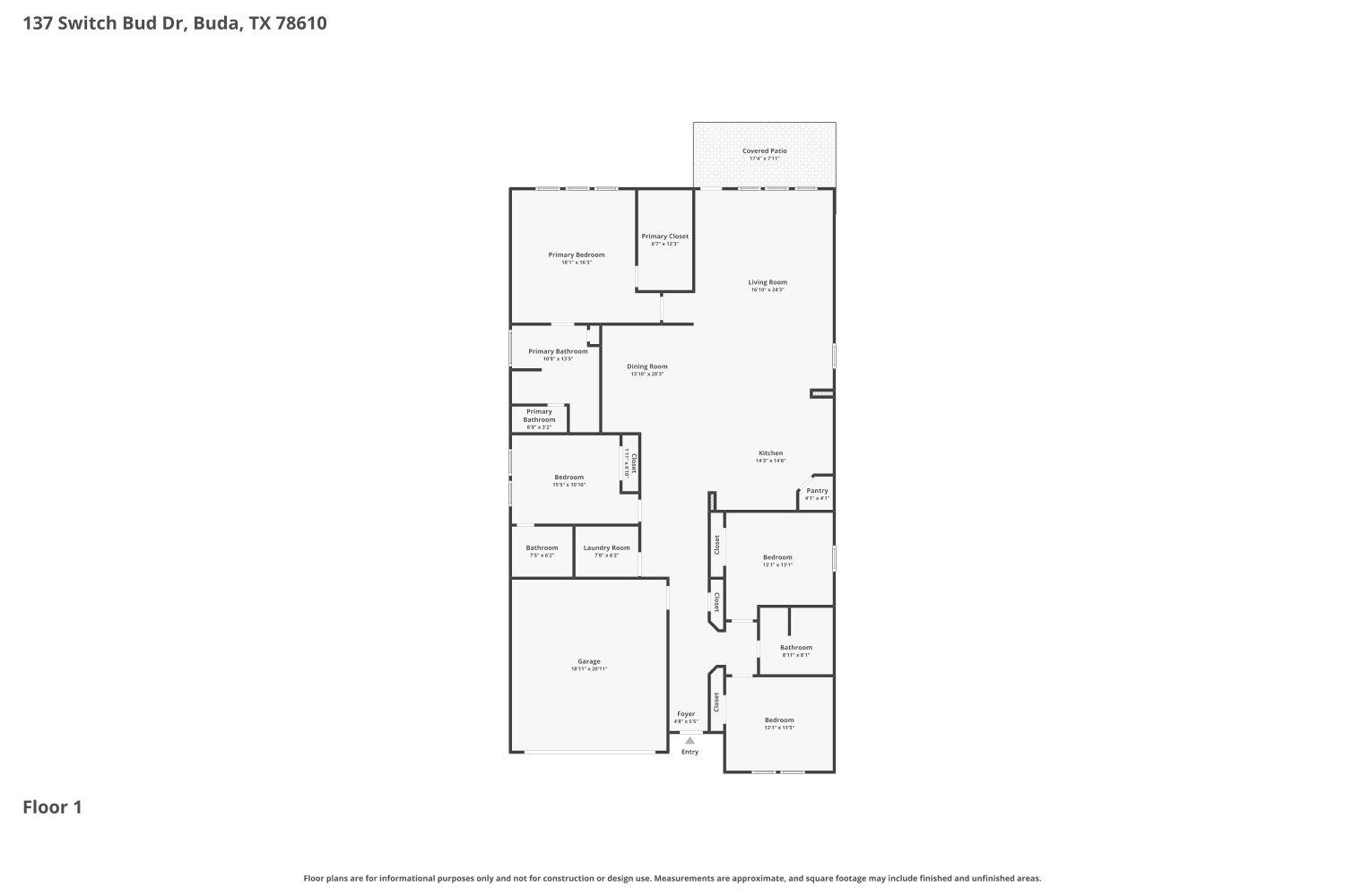137 Switch Bud DR, Buda, TX 78610