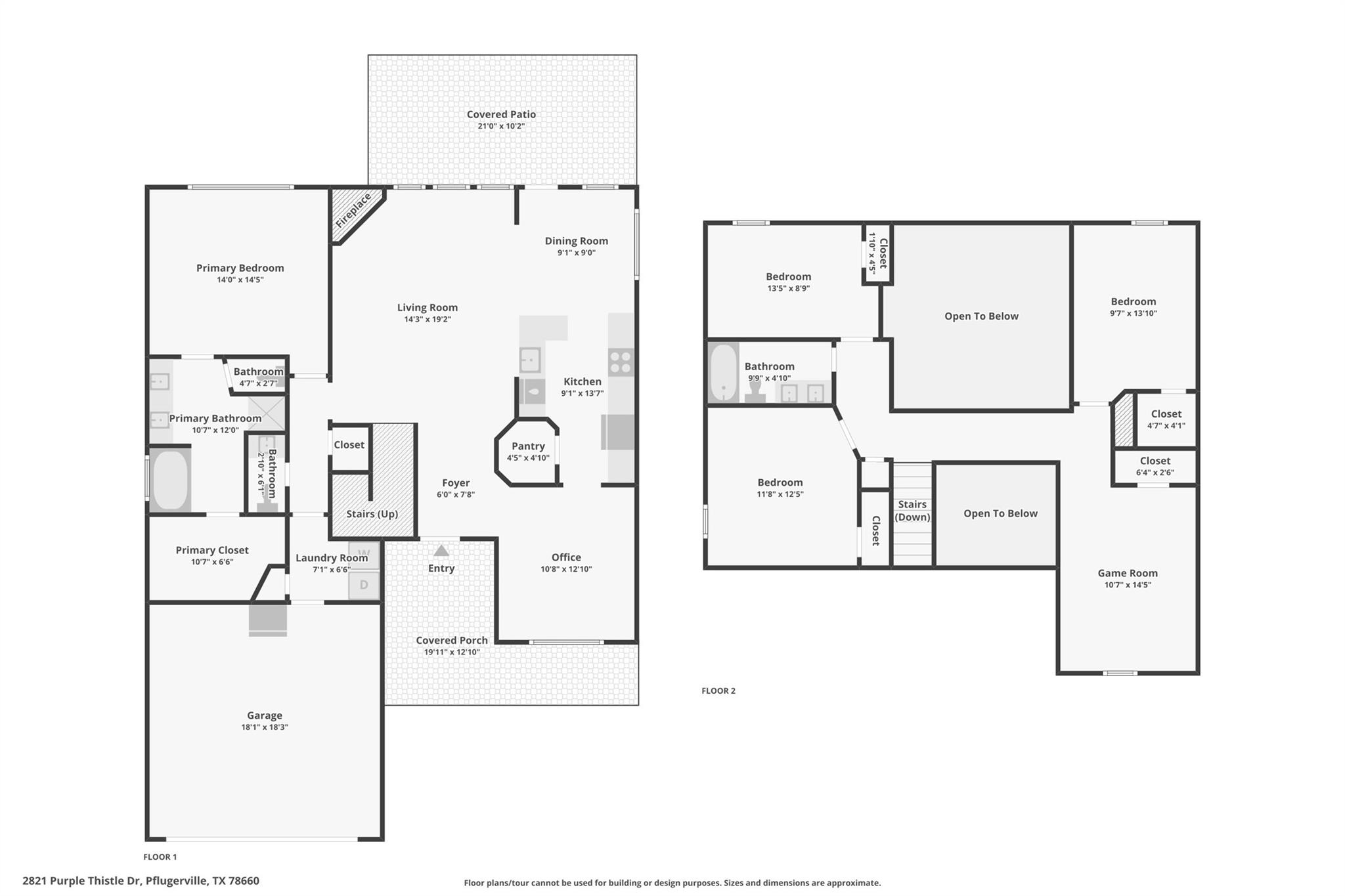 2821 Purple Thistle DR, Pflugerville, TX 78660