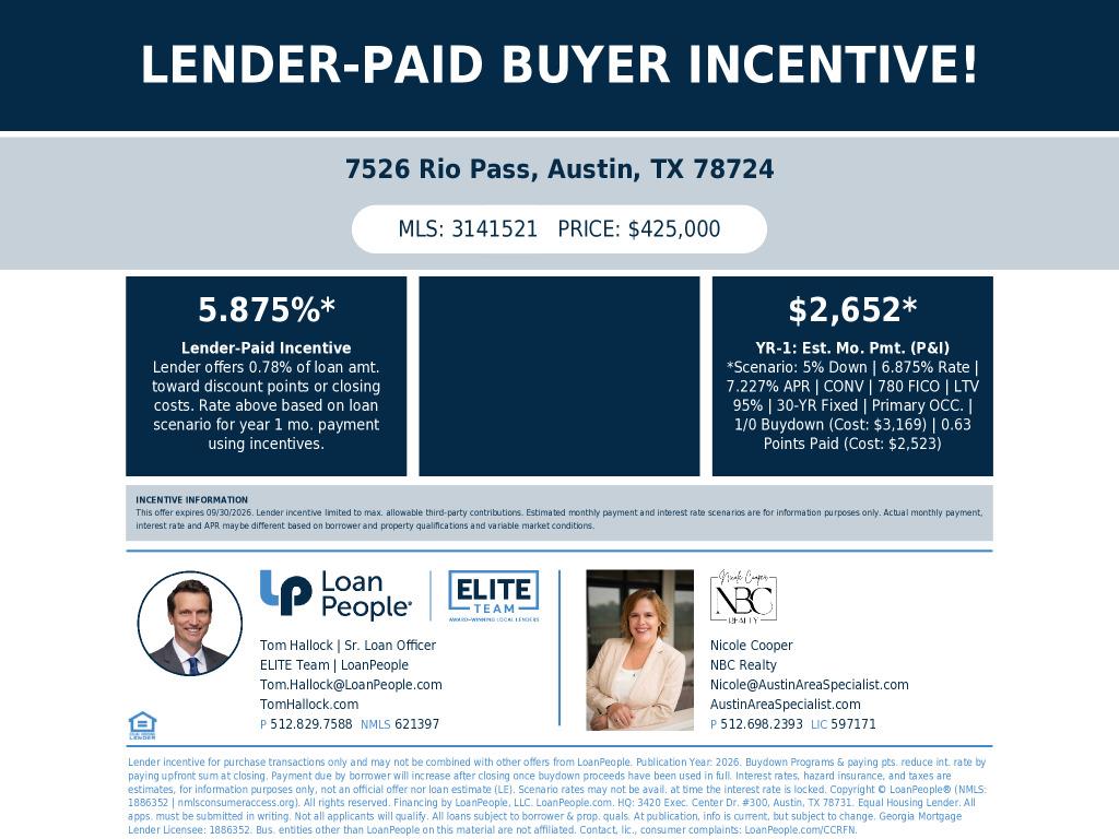 7526 Rio Ps, Austin, TX 78724