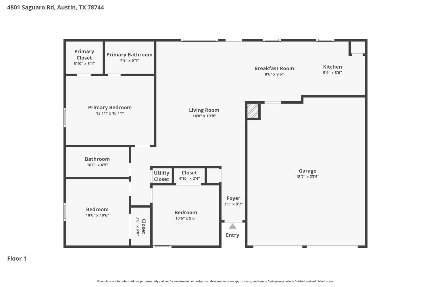 4801 Saguaro RD, Austin, TX 78744