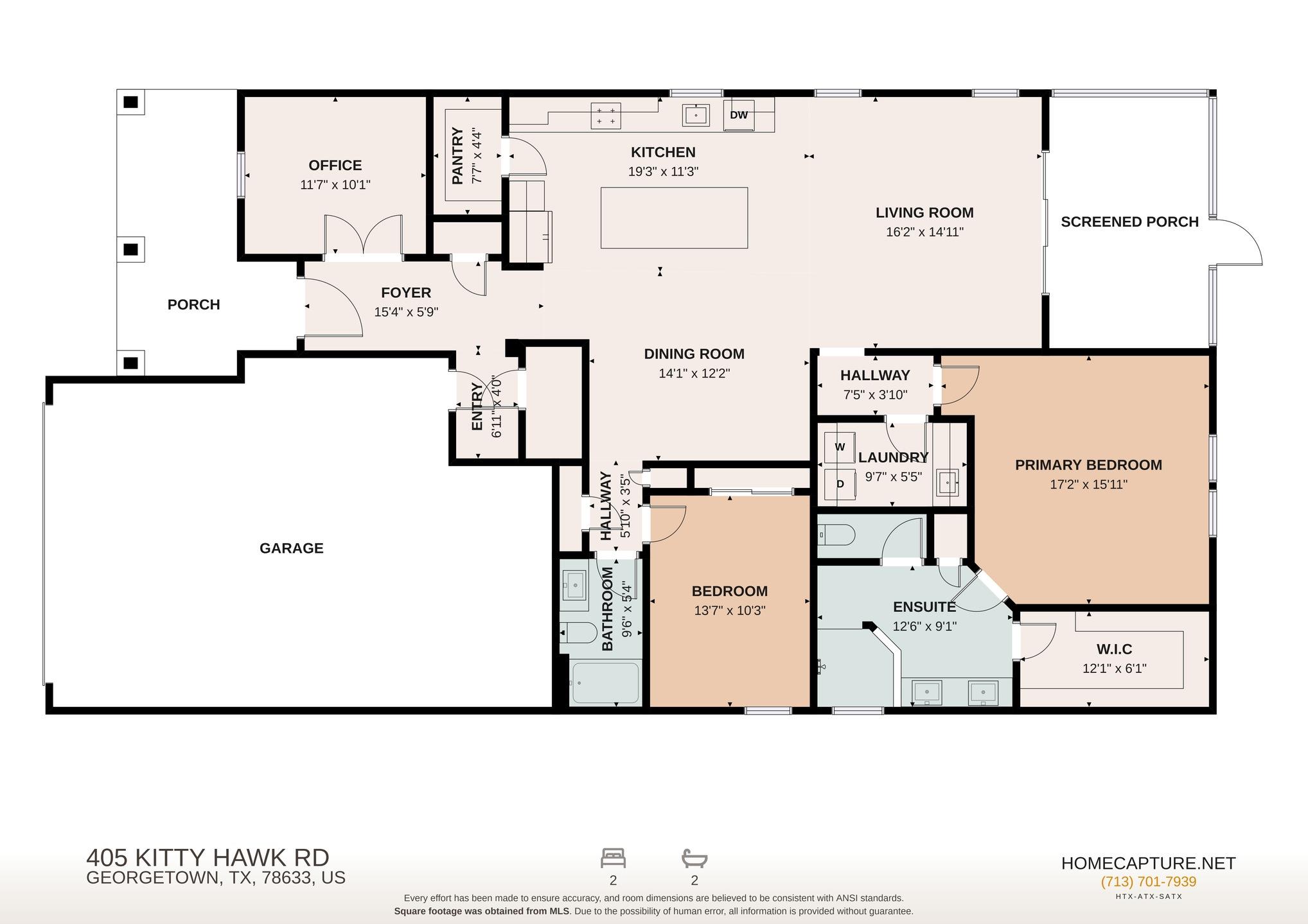 405 Kitty Hawk RD, Georgetown, TX 78633