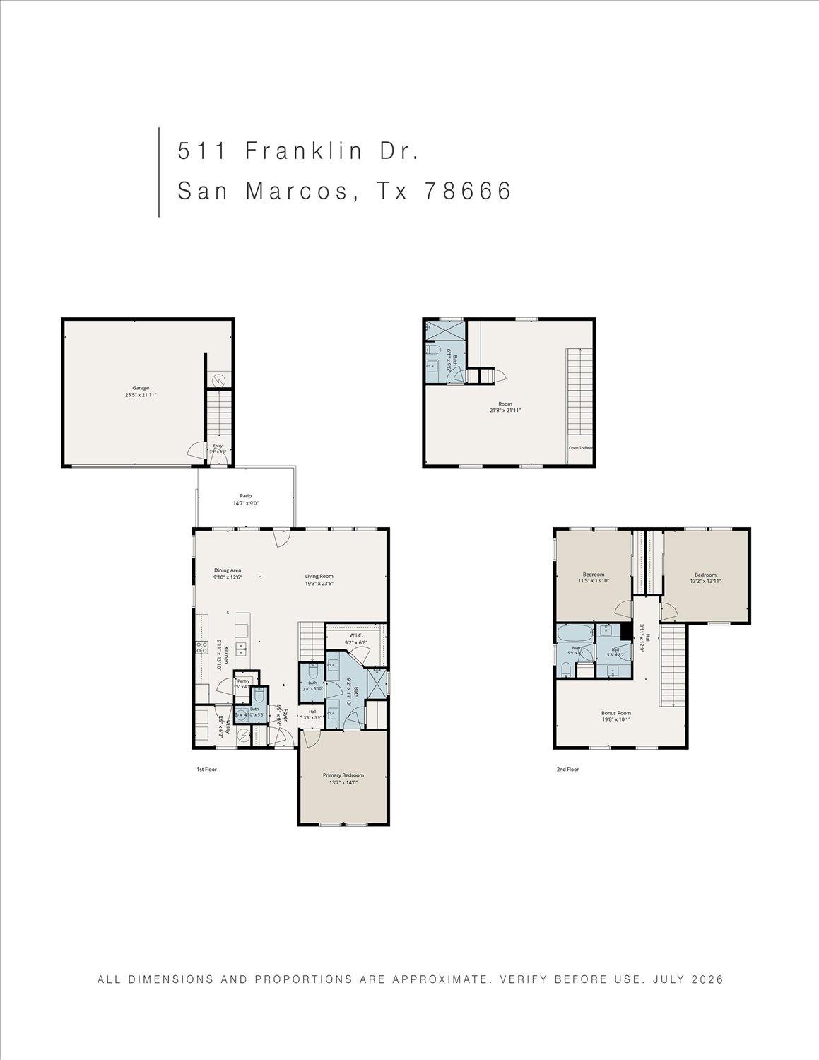 511 Franklin DR, San Marcos, TX 78666